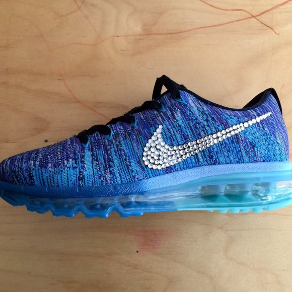 Custom Bling Nike Running Sneaker Sport Shoes D4 - Picture 3 of 6